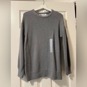 Old Navy Tunic Length Sweater Size XS Gray New With Tags